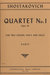 International Music Company Shostakovich: Quartet No. 1 in C major, Opus 49 for string ensembles without piano