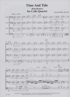 LudwigMasters Wolfson, David: Time and Tide (Benediction) for Cello Quartet, score & parts