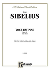 Alfred Music Sibelius, Jean: String Quartet Op.56-Voces intimae