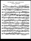 Alfred Music Sibelius, Jean: String Quartet Op.56-Voces intimae