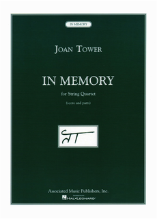 HAL LEONARD Tower, Joan: In Memory (string quartet) score and parts