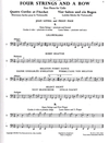 Bosworth Lovell, Joan & Peggy Page: Four Strings and a Bow Bk.1 (cello & piano)