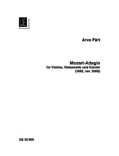 Carl Fischer Part, A.: Mozart-Adagio (violin, cello, and piano)