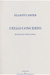 HAL LEONARD Carter, E.: Cello Concerto (cello & piano)