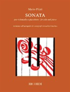 HAL LEONARD Pilati: Sonata (cello, piano) RICORDI