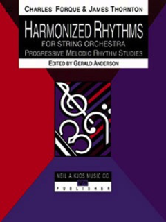 Forque, Charles: Harmonized Rhythms for String Orchestra (bass)