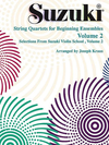Knaus, Joseph: Suzuki - String Quartets for Beginning Ensembles Vol.2