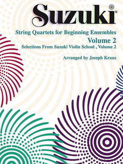 Knaus, Joseph: Suzuki - String Quartets for Beginning Ensembles Vol.2