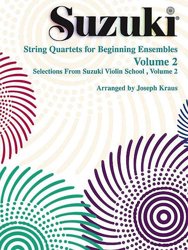 Knaus, Joseph: Suzuki - String Quartets for Beginning Ensembles Vol.2