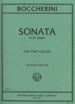 International Music Company Boccherini, Luigi: Sonata in Eb Major (2 cellos)