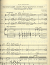 Barenreiter Suk, Josef: Piano Quartet in a minor, Op. 1 (piano, violin, viola, cello) Barenreiter