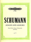 Schumann, Robert: Adagio & Allegro Op.70 (cello  OR viola OR violin & piano)