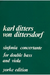 Carl Fischer Dittersdorf, Carl Ditters von: Symphony Concertante (viola/bass/piano)