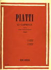 HAL LEONARD Piatti: 12 Caprices Op. 25 (cello) Ricordi