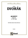 Alfred Music Dvorak, Antonin: String Quartet in Eb major, Op. 87 (score and parts)