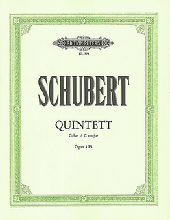 C.F. Peters Schubert, F.: Quintet in C Op.163/D956 (2 violins, viola, and 2 cellos)