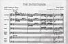 Joplin, Scott: The Entertainer (string quartet) score and parts