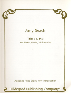 Carl Fischer Beach, Amy: Trio Op.150 (violin, piano, cello)