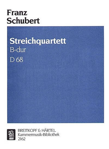 Schubert, F.: String Quartet D68 in Bb Major