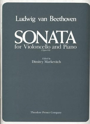 Carl Fischer Beethoven (Markevitch): Sonata Op.64 (Cello & Piano)