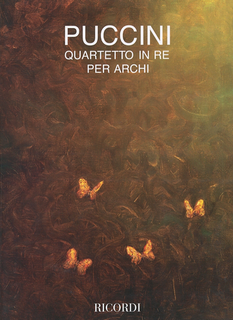 HAL LEONARD Puccini, G.: (Score) String Quartet in D Major (string quartet)