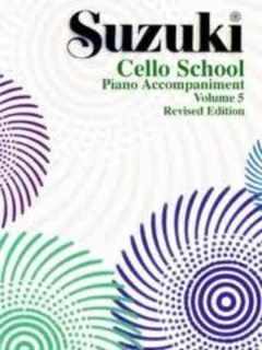 Suzuki: Cello School, Vol.5 - REVISED (piano accompaniment)