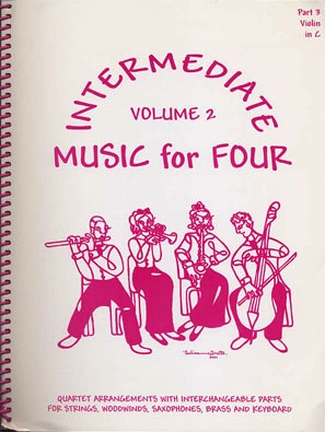 Last Resort Music Publishing Kelley, Daniel: Music for Four Intermediate Vol.2 (Violin 3)