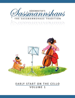 Barenreiter Sassmannshaus, Egon: Early Start on the Cello, Volume 1, Barenreiter