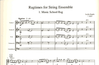 Searle, Leslie: Ragtimes for String Ensemble (string quartet score and parts)