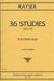 International Music Company Kayser, H.E.: 36 Studies Op.20 (bass)