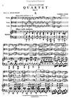 International Music Company Faure, Gabriel : Quartet No.1 in C minor Op.15 (Piano, Violin, Viola and Cello)