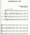 Carl Fischer Radanovics, M.: Scarborough Fair and Midnight Special (2 violins, viola, and cello)