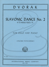 International Music Company Dvorak, Antonin (Stutsch): Slavonic Dance No.2 in G minor Op.72 (cello & piano)