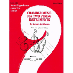 Alfred Music Applebaum, S.: Chamber Music for Two String Instruments V.2 (piano accompaniment)