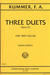 International Music Company Kummer, F.A. (Klengel): Three Duets Op.22 (2 cellos)
