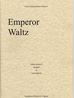 Carl Fischer Strauss, Johann: Emperor Waltz (string quartet)