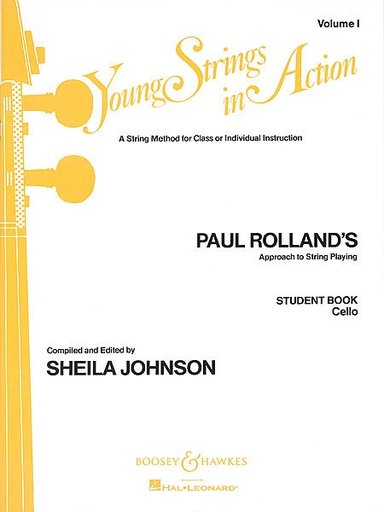 HAL LEONARD Rolland, P. (Johnson, S.): Young Strings in Action, Vol.1 (cello)