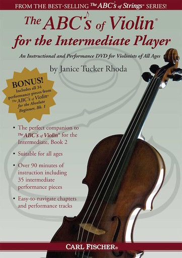 Carl Fischer DVD - Rhoda: The ABC's of Violin for the Intermediate Player (violin)(DVD)