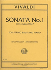 International Music Company Vivaldi, A.: Sonata #1 Bb FXIV n.1 (bass & piano)