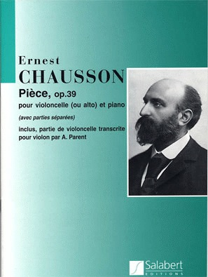 HAL LEONARD Chausson, Ernest: Piece Op.39 (cello or viola & piano)