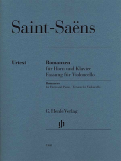 Saint-Saens, C. (Rahmer, ed.): Romances foir Horn and Piano, urtext (cello and piano)