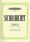 C.F. Peters Schubert, F.: Piano Trios Op.99 in Bb, Op.100 in Eb