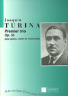 HAL LEONARD Turina, Joaquin: Piano Trio #1, Op. 35 (violin, cello & piano)