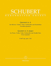 Barenreiter Schubert, F.: Trout Quintet in A Major Op.114 (piano, violin, viola, cello, bass) Barenreiter