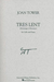 Associated Music Publishers, Inc. Tower, Joan: Tres Lent - Hommange a Messiaen (cello & piano)