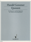 HAL LEONARD Genzmer, Harald: Quintett for clarinet and string quartet (score & parts)