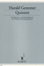 HAL LEONARD Genzmer, Harald: Quintett for clarinet and string quartet (score & parts)