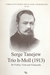Wollenweber Tanejew (Taneieff/Taneiev), Serge:: Trio in B minor-1913 (violin, viola, cello)