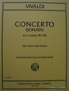 International Music Company Vivaldi, A.: Concerto in e minor from Sonata #5 (cello & piano)