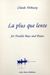 Debussy, Claude: Plus Que Lent (bass & piano)